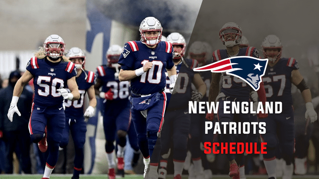 New England Patriots Schedule 2023-2024