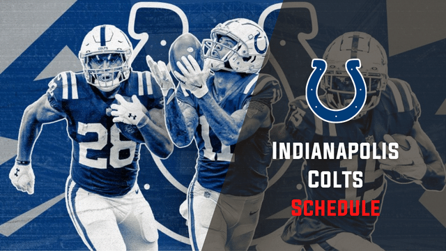 Indianapolis Colts Schedule 2023-2024: Dates, Times, TV Channels