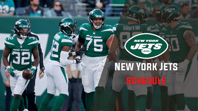 New York Jets Schedule 2023-2024: Dates, Times, TV Channels