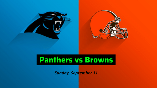 Browns vs Panthers