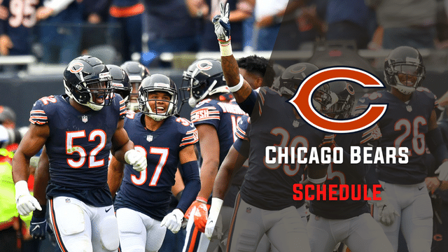 Chicago Bears Schedule 2023-2024: Dates, Times, TV Channels