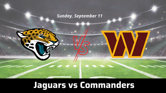 Jaguars vs Commanders Live 