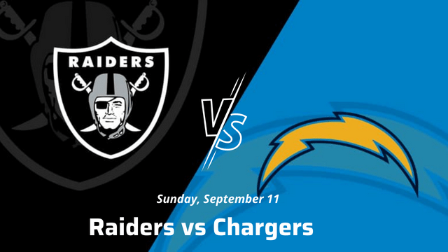 Raiders vs Chargers Live