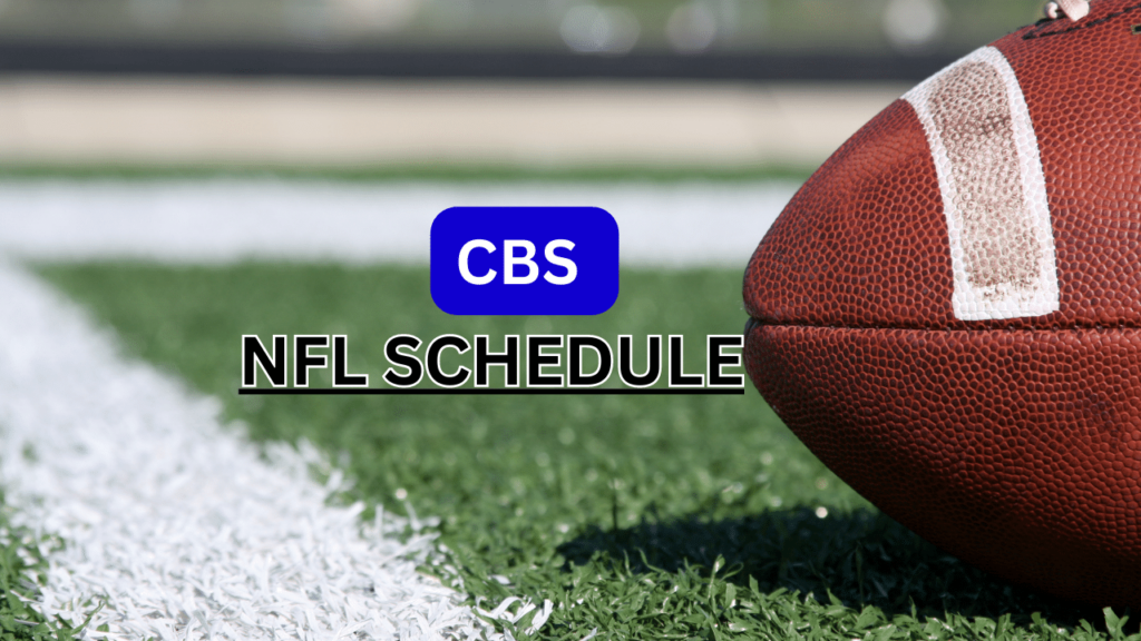 CBS NFL Schedule 2023