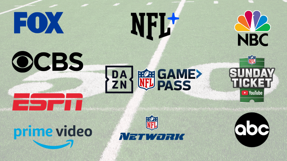 nfl games and channels for today