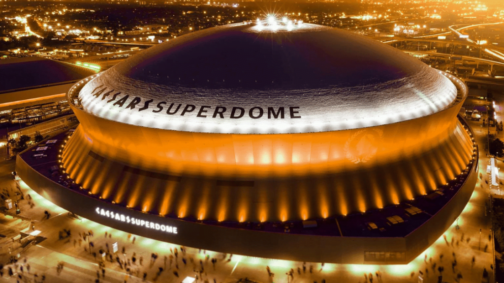 Caesars Superdome Super Bowl 2025