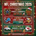 NFL Christmas Games 2025