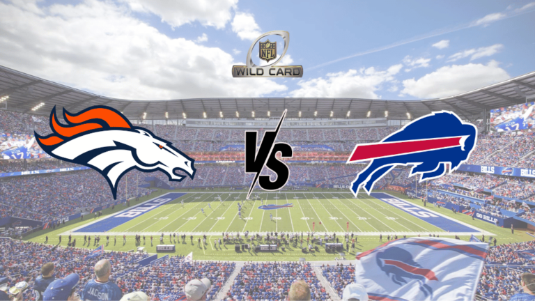 When Where And What Time Is The Broncos Vs Bills Game Broncos Vs Bills Wildcard Playoff Game 2025 768x432 
