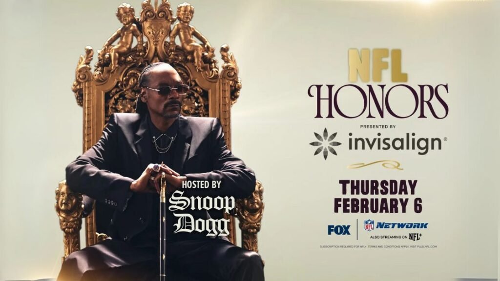 Snoop Dogg to Host 2025 NFL Honors 