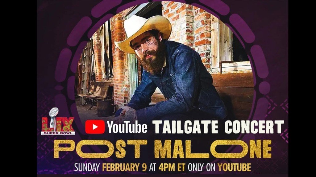 Post Malone Super Bowl Tailgate Concert