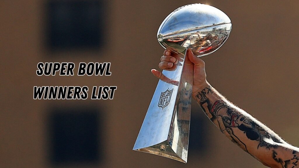 Super Bowl Winners List