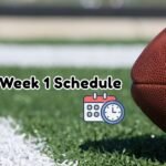 NFL Week 1 Schedule 2025