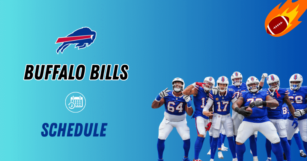 Bills Schedule 2025