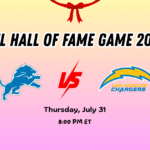 NFL Hall of Fame Game 2025