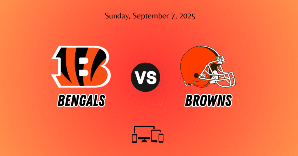 Bengals vs Browns