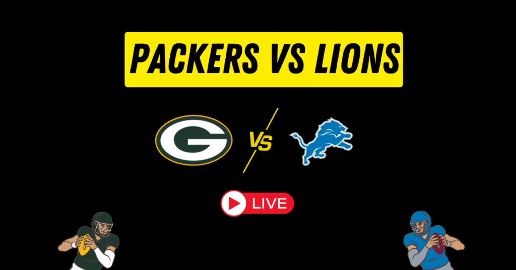 Packers vs Lions Live