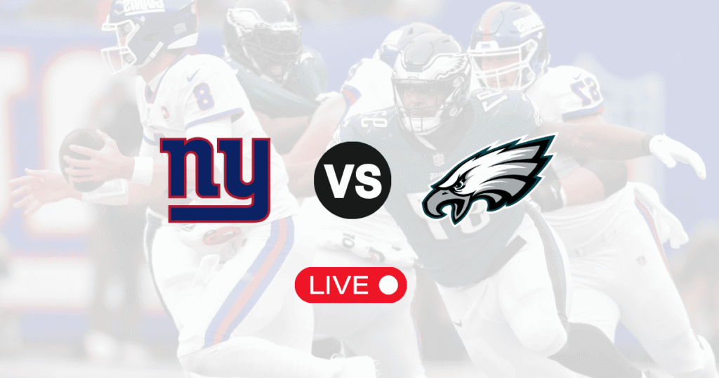 Giants vs Eagles 2025