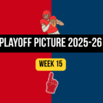NFL Playoff Picture 2025 Week 15