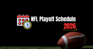 NFL Playoff Schedule 2026