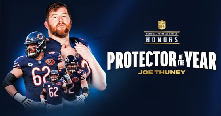 Joe Thuney Wins Protector of the Year Award 2026