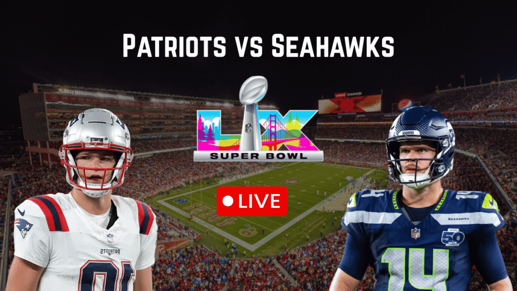 Super Bowl 2026 Live Score