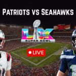 Super Bowl 2026 Live Score