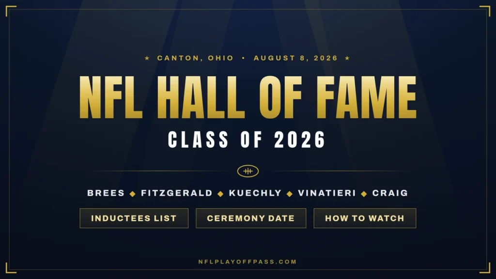 NFL Hall of Fame 2026