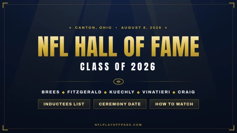 NFL Hall of Fame 2026