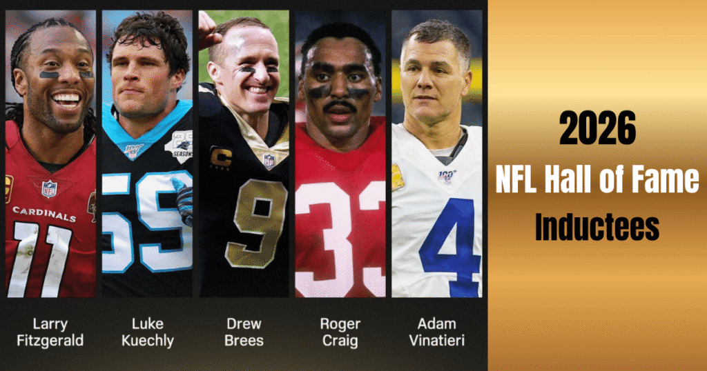 NFL Hall of Fame 2026 Inductees List