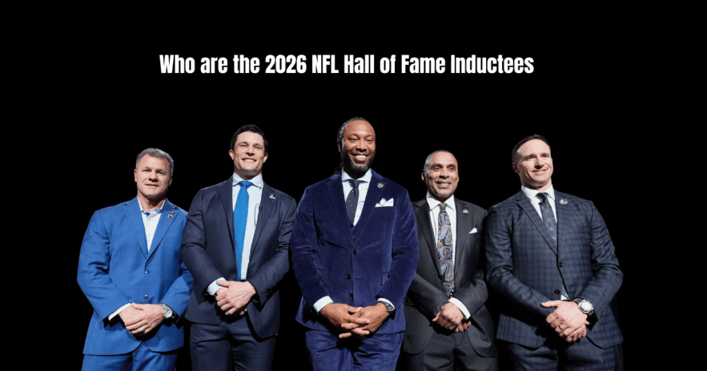 NFL Hall of Fame Inductees 2026